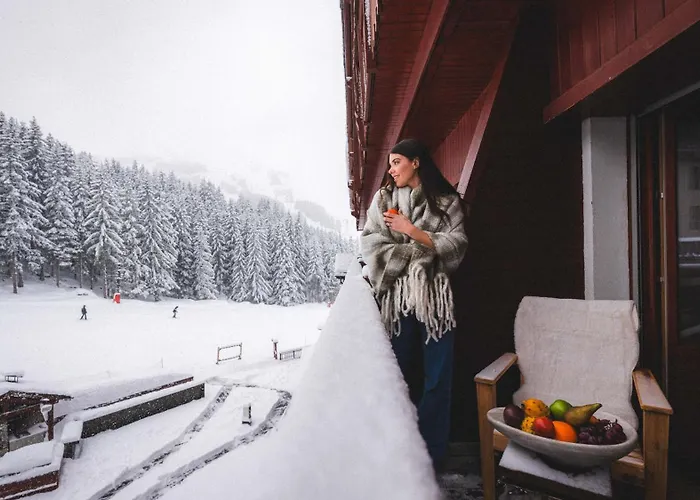 מלון Hotel Le Carlina Courchevel 1850 קורשבל